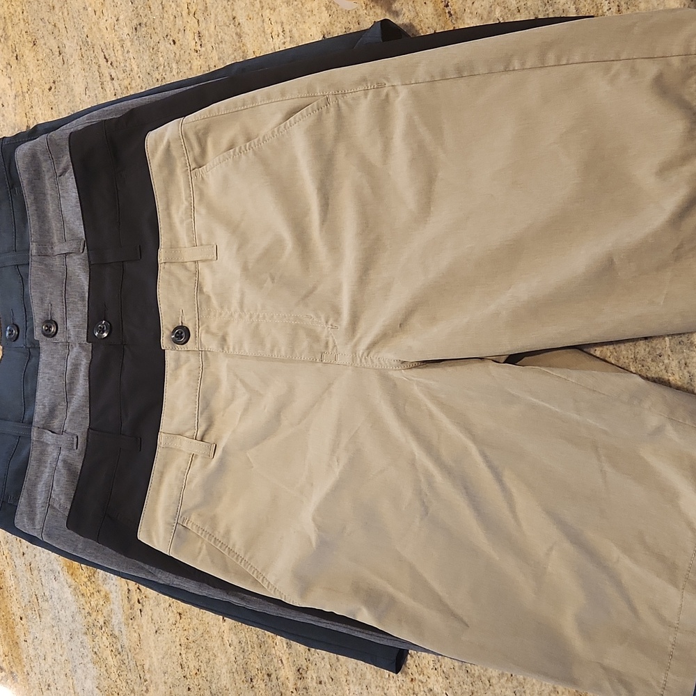 RSQ Hybrid shorts 4 pack in Tan, Black, Grey and Agua/Blue Size 18 (Tilly's)